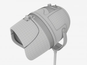 Freestanding Hair Dryer for Hair Salon 3D Model