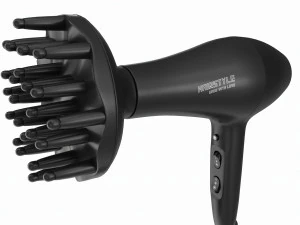 Hair Dryer with Accessories 3D Model