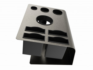 Hair Salon Rack Tool Holder Organizer 3D 모델