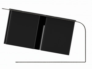 Hair Salon Rack Tool Holder Organizer 3D 모델