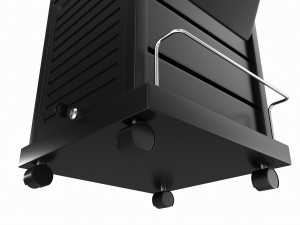 Hair Salon Trolley Rolling Cart with Drawers 3D मॉडल