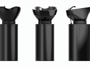 Hairdresser Sink Washing Station 3D Model