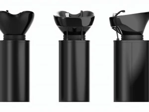 Hairdresser Sink Washing Station 3D Model
