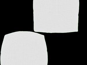 Poltrona suspensa com almofadas 02 Modelo 3D