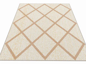 Tappeto morbido rettangolare per interni Modello 3D