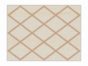Indoor rectangle soft rug carpet light 3D Model
