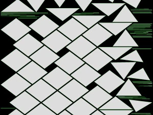 Tappeto morbido rettangolare per interni Modello 3D