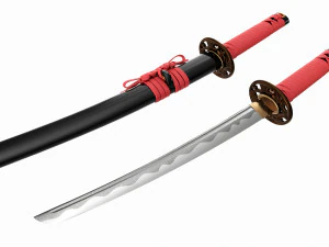 Japanese short sword O Tanto 3D Model
