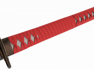 Japanese sword Katana on a stand 3D Model