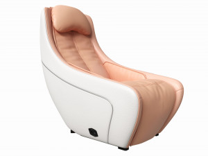Leather Heated Massage Chair 3D Model