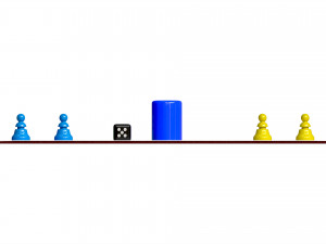 Ludo Traditional Board Table Strategy Game Modelo 3D