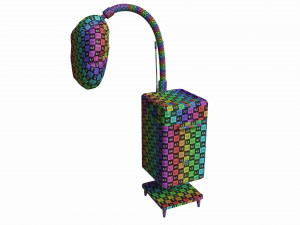 Multifunctional Hair Repair Care Machine Modello 3D