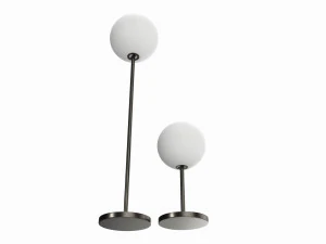 Outdoor and indoor cordless table and floor lamp set 3D Model