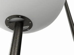 Outdoor and indoor cordless table and floor lamp set 3D Model