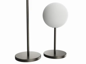 Outdoor and indoor cordless table and floor lamp set 3D Model