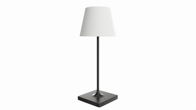 Outdoor and indoor cordless table and floor lamp set Modelo 3D .c4d .max .obj .3ds .fbx .stl .blend 