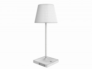 Outdoor and indoor cordless table and floor lamp set Modelo 3D