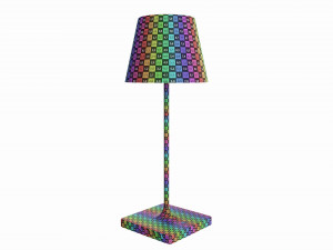 Outdoor and indoor cordless table and floor lamp set Modelo 3D