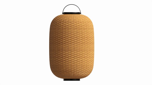 Outdoor and indoor large portable lamp 3D Model .c4d .max .obj .3ds .fbx .stl .blend 