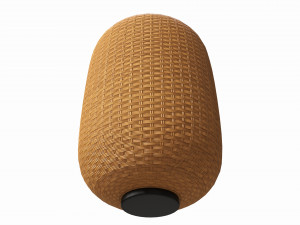 Outdoor and indoor large portable lamp 3D Model