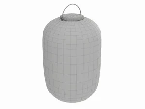 Outdoor and indoor large portable lamp 3D Model