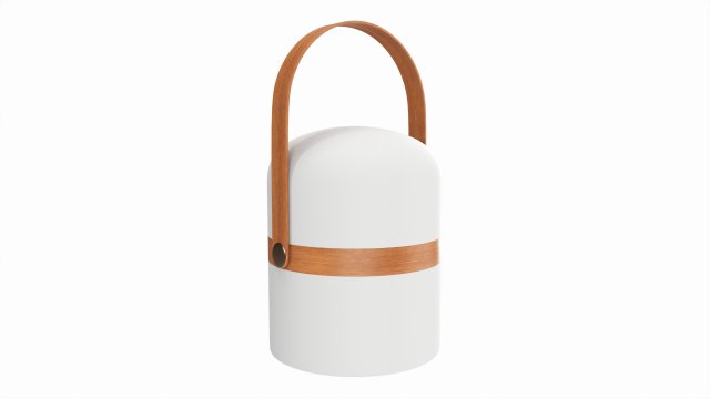 Outdoor and indoor portable lamp 03 3D Модель .c4d .max .obj .3ds .fbx .stl .blend 
