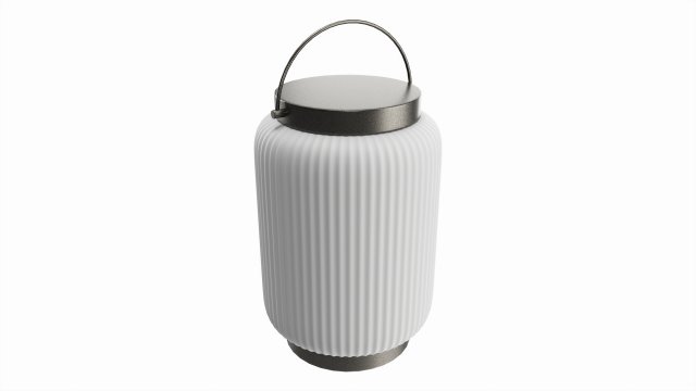 Outdoor and indoor portable lamp 04 3D Model .c4d .max .obj .3ds .fbx .stl .blend 
