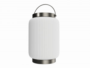 Outdoor and indoor portable lamp 04 3D Model