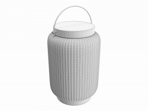 Outdoor and indoor portable lamp 04 3D Model