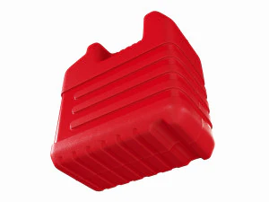 Plastic red fuel oil canister 3D Model