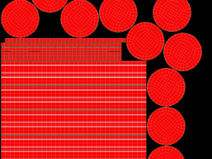 Poker Table Round with Chairs Full Set Model 3D