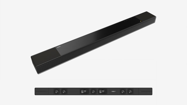 Sony HT-A7000 Soundbar 3D 模型 .c4d .max .obj .3ds .fbx .stl .blend 