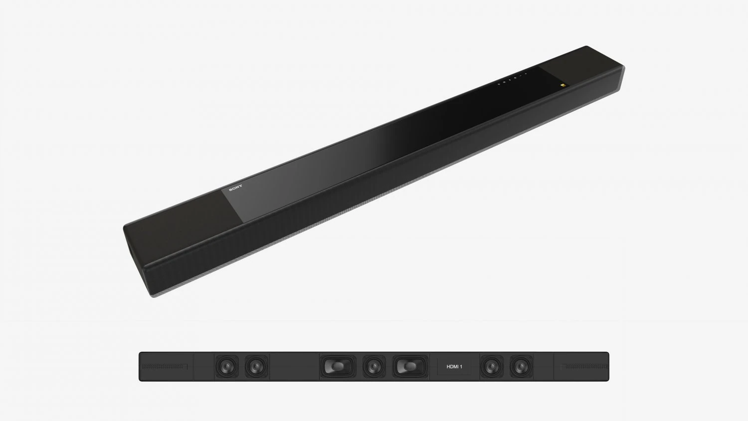 Soundbar Sony HT-A7000 Modello 3D .c4d .max .obj .3ds .fbx .stl .blend 