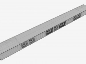 Sony HT-A7000 Soundbar 3D 模型