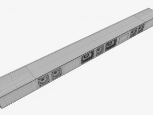 Soundbar Sony HT-A7000 Modello 3D