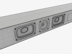 Soundbar Sony HT-A7000 Modello 3D