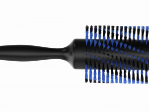 Spiral Bristle Round Brush Modello 3D