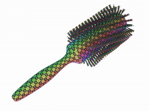 Spiral Bristle Round Brush Modello 3D