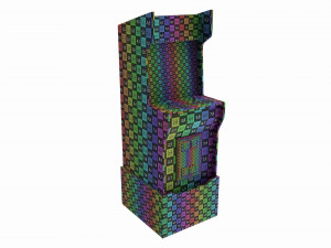 Street Fighter II Legacy Edition Full Size Arcade Machine 3D Model