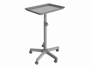 Utility Rolling Cart with Tray 3D Model