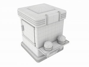Vintage Snow Cone Ice-Cream Maker Modelo 3D