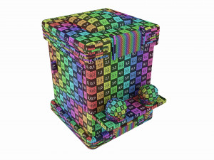 Vintage Snow Cone Ice-Cream Maker Modelo 3D
