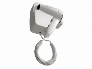 Wall Mount Compact Hair Dryer 3D Model