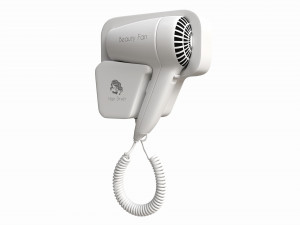 Wall Mount Compact Hair Dryer 3D Model