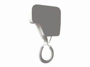 Wall Mount Compact Hair Dryer 3D Model