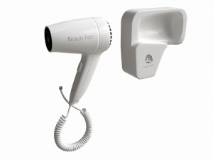 Wall Mount Compact Hair Dryer 3D Model