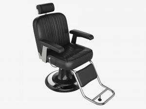Barber Chair for Hairdressing Salon 3D 模型