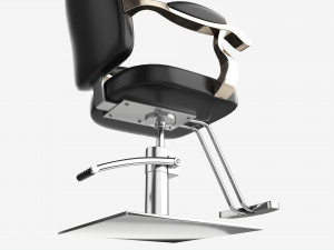 Barber Hydraulic Chair for Barbershop Salon Modèle 3D