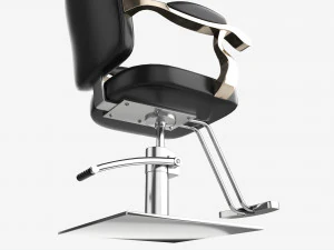 Barber Hydraulic Chair for Barbershop Salon 3D Model