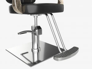 Barber Hydraulic Chair for Barbershop Salon 3D Model